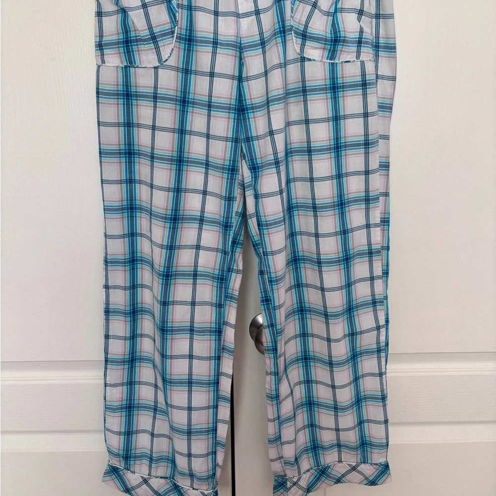 Victoria’s Secret Plaid Pajama Pants | Size M | Cute Side Pockets | EUC